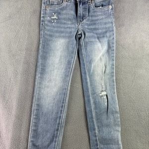NWT Girls Levi's 710‎ Super Skinny Distressed Denim Jeans - Size 6 - New